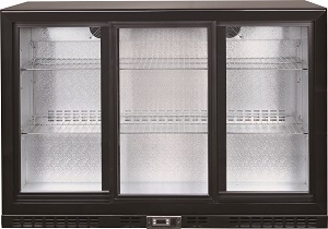 Шкаф барный холодильный Hurakan HKN-DBB350S